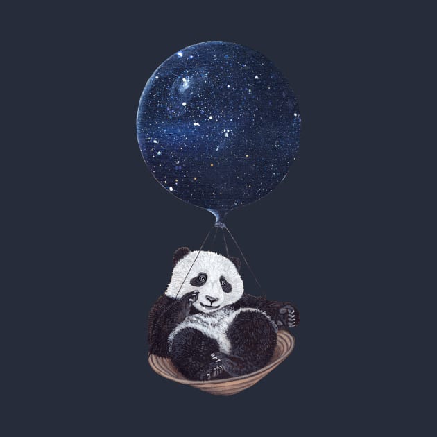 Space Panda by ruta13art