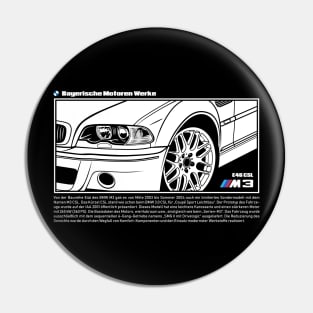 M3 e46 CSL Pin