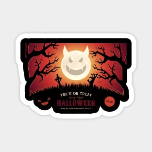 Happy Halloween - 31. October Design Magnet