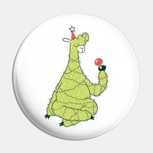 Christmas Tree Llama Pin