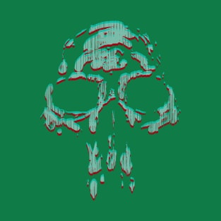 Skull Holography - Neanderthal T-Shirt