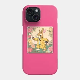 Cute Bunny Playing Combat Sports Kendo and Fencing Rabbit Lover Since Young Phone Case