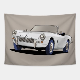 Triumph Spitfire Mk2 Classic Car Tapestry