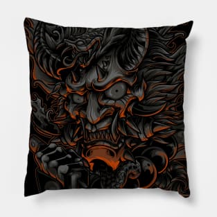 shuten doji oni Pillow