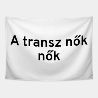 Trans Women Are Women (Hungarian) Tapestry