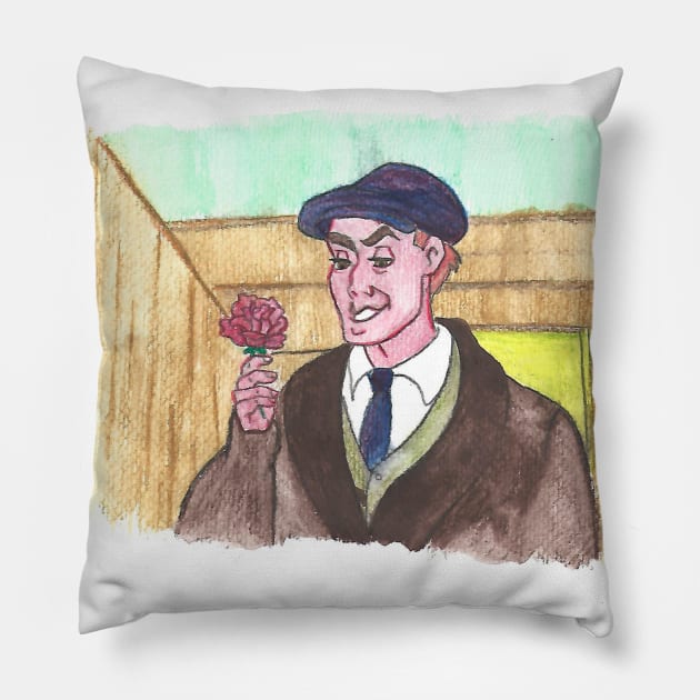 Dmitry from Princess Anastasia portrait Pillow by Le petit fennec