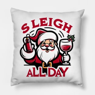 Sleigh All Day Pillow