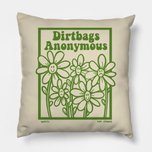 Dirtbags Anonymous Pillow