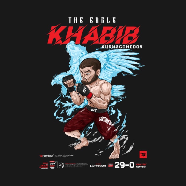 Khabib The Eagle by harfyzakaria