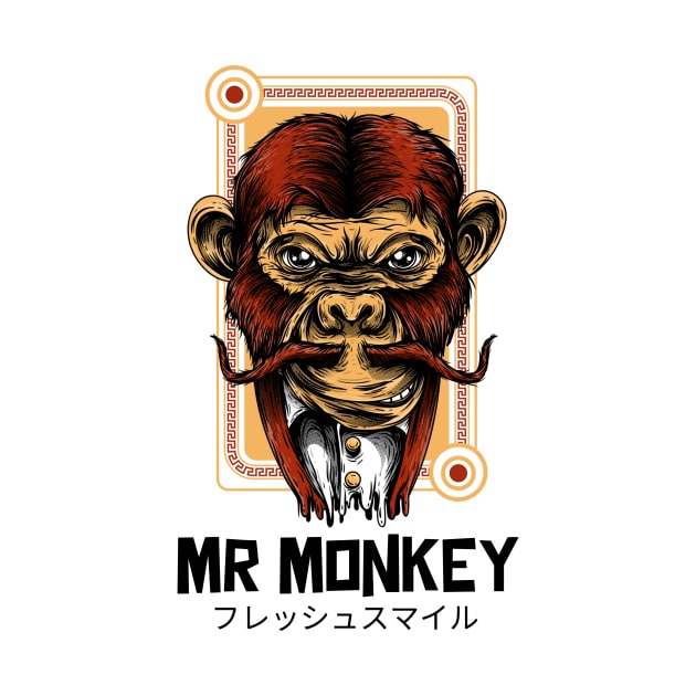 Mr Monkey Cartoon Meme by BradleyHeal