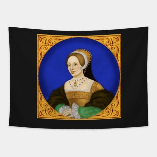 Digital portrait of Katherine Howard Tapestry