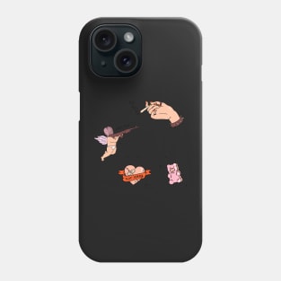 Baddie Valentine’s Day Sticker Pack Heartbreaker Aesthetic Phone Case