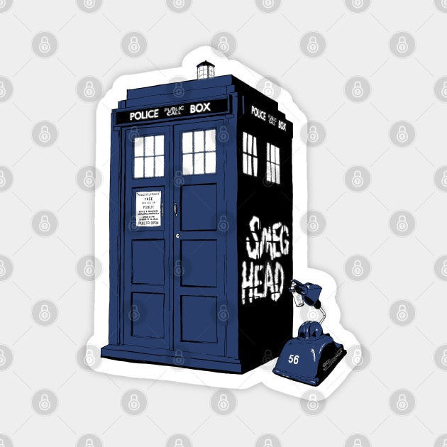 Bad SMEG HEAD Magnet by cubik