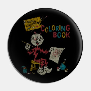 VINTAGE REDDY KILOWATT COLORING BOOK Pin