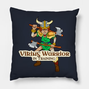 Viking warrior boy - Viking warrior in training Pillow