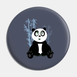 Panda Girl - Blue Pin