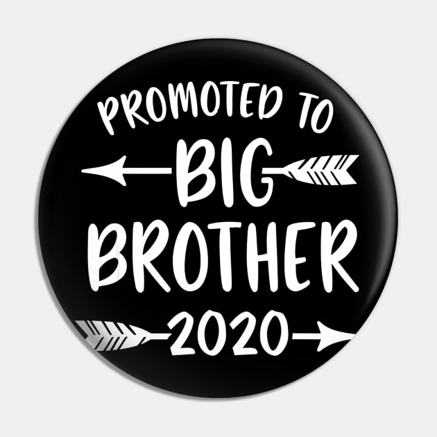 Promoted to Big Brother est 2020 Vintage T-Shirt Pin by wilson