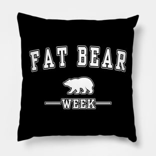 Fat Bear Week Pillow