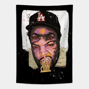 ice cube Tapestry