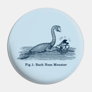 Lochness Monster Sebastian Bach Cryptid Pin