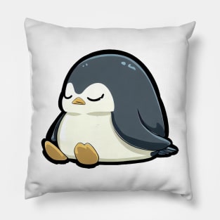Sleeping Penguin Pillow
