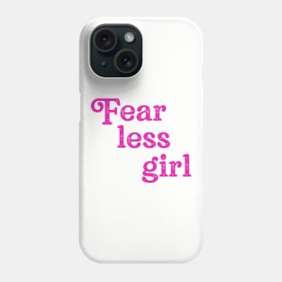 Fearless Girl Feminist Women Gift Phone Case