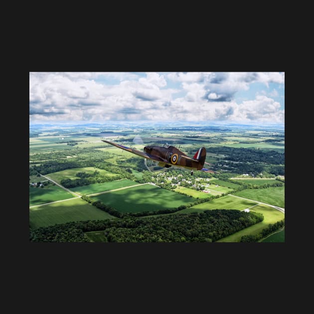 Battle of Britain Hurricane by aviationart