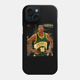 Kevin Durant - Vintage Design Of Basketball Phone Case