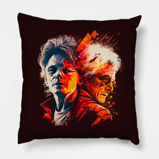 BTTF - Fan Art - Marty and Doc Pillow