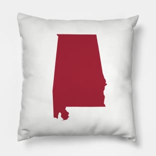 Alabama Crimson Pillow