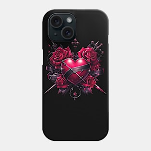 Gothic heart Phone Case