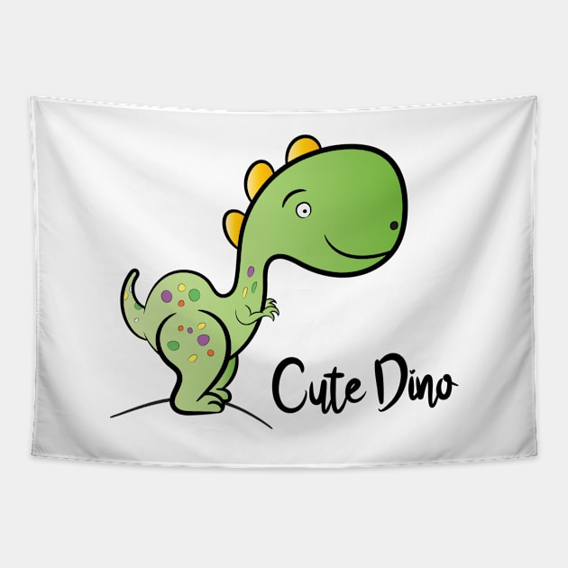 Cute Dino Tapestry by sgmerchy