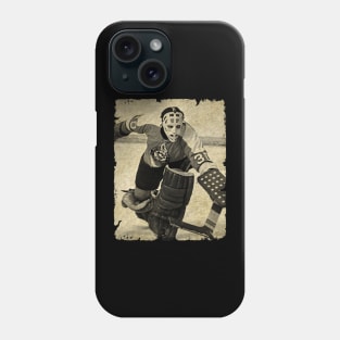 Les Binkley, 1967 in Pittsburgh Penguins (3.12 GAA) Phone Case