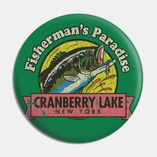 Cranberry Lake Fisherman’s Paradise 1966 Pin