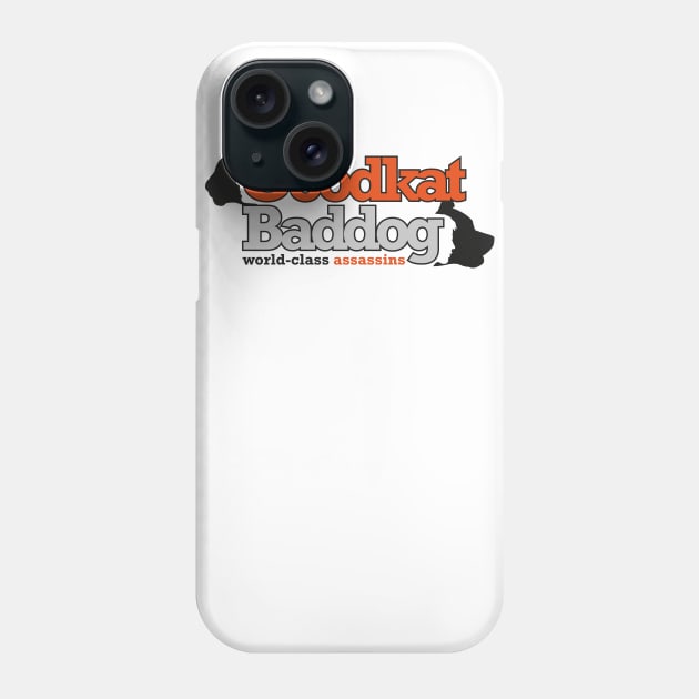 Goodkat & Baddog Phone Case by Aguvagu