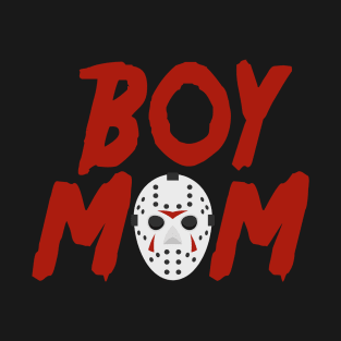 Boy Mom I Wish It Was Friday Halloween T-Shirt