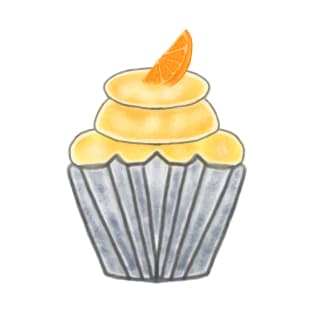 Orange Cupcake T-Shirt