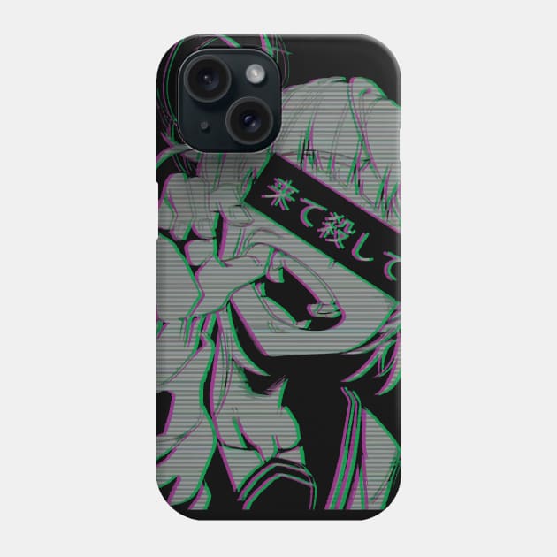 Toga Himiko (Glitch) Aesthetic - My Hero Academia Phone Case by IKIGAISEKAI