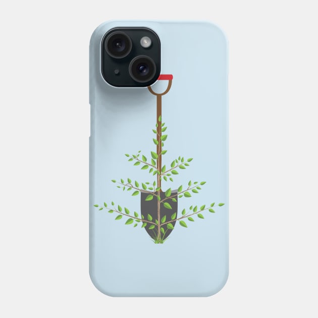 Arbor Day - Tree Planting Phone Case by SWON Design