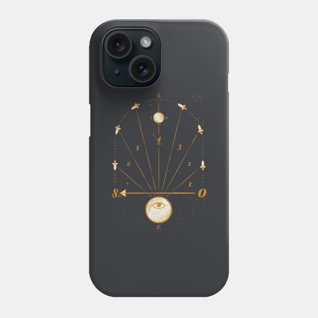 Time Travel (art print) Phone Case by andbloom