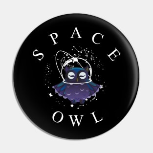 Space Owl Pin