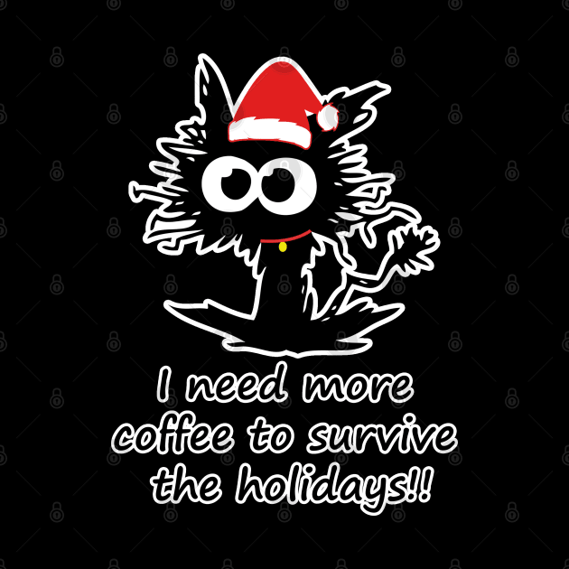 stressed  cat holidays by CraftyWorld_84
