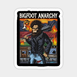 Bigfoot anarchy punk Magnet