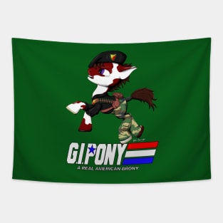 G.I. Pony Tapestry