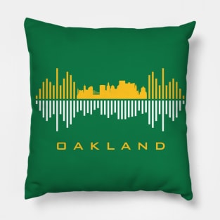 Oakland City Soundwave Pillow