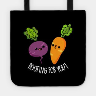 Rooting For You Cute Vegetable Pun Tote