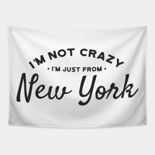 Funny New York Quote Tapestry