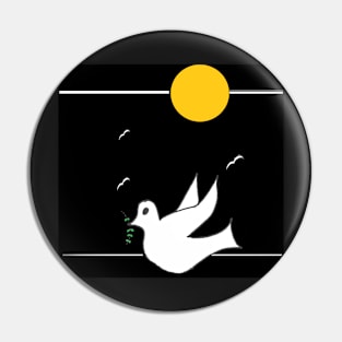 Peace Dove Pin