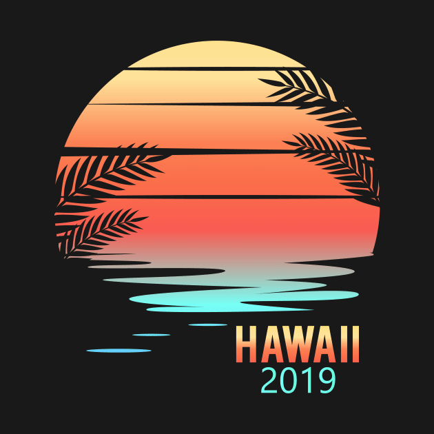 Hawaii Family Vacation 2019 Souvenir by SiGo