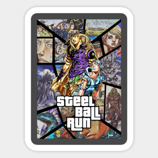 Steel Ball Run Stickers Teepublic